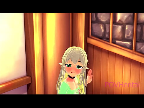 ❤️ (Gaiste) Cuidíonn Elvish maid leat d'aghaidh a ní. ❤️❌ Físeán fucking linn ❤